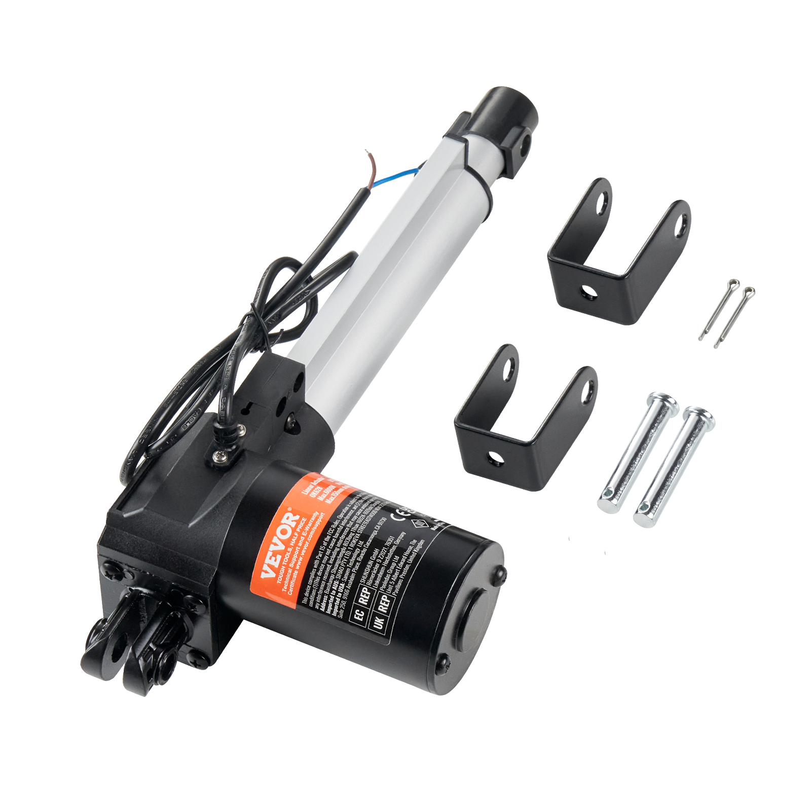 Actuador lineal VEVOR 1000-6000N accionamiento lineal DC motor lineal 150-500 mm - Imagen 99 de 170