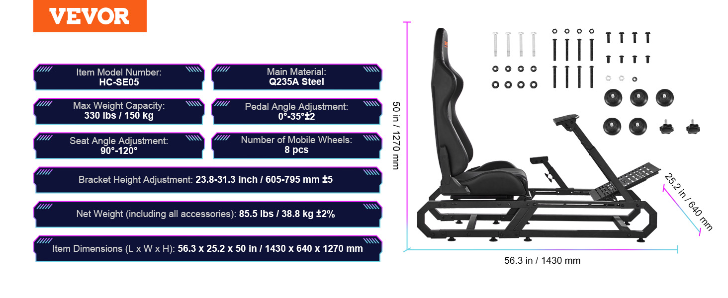 Racing Wheel Stand