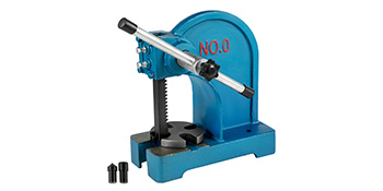 Arbor Press, 2 Ton Manual Arbor Press, 8.5" Maximum Height, 57 Lbs Weight Cast Iron Heavy-duty Manual Desktop Arbor Press, Hand Press For Riveting