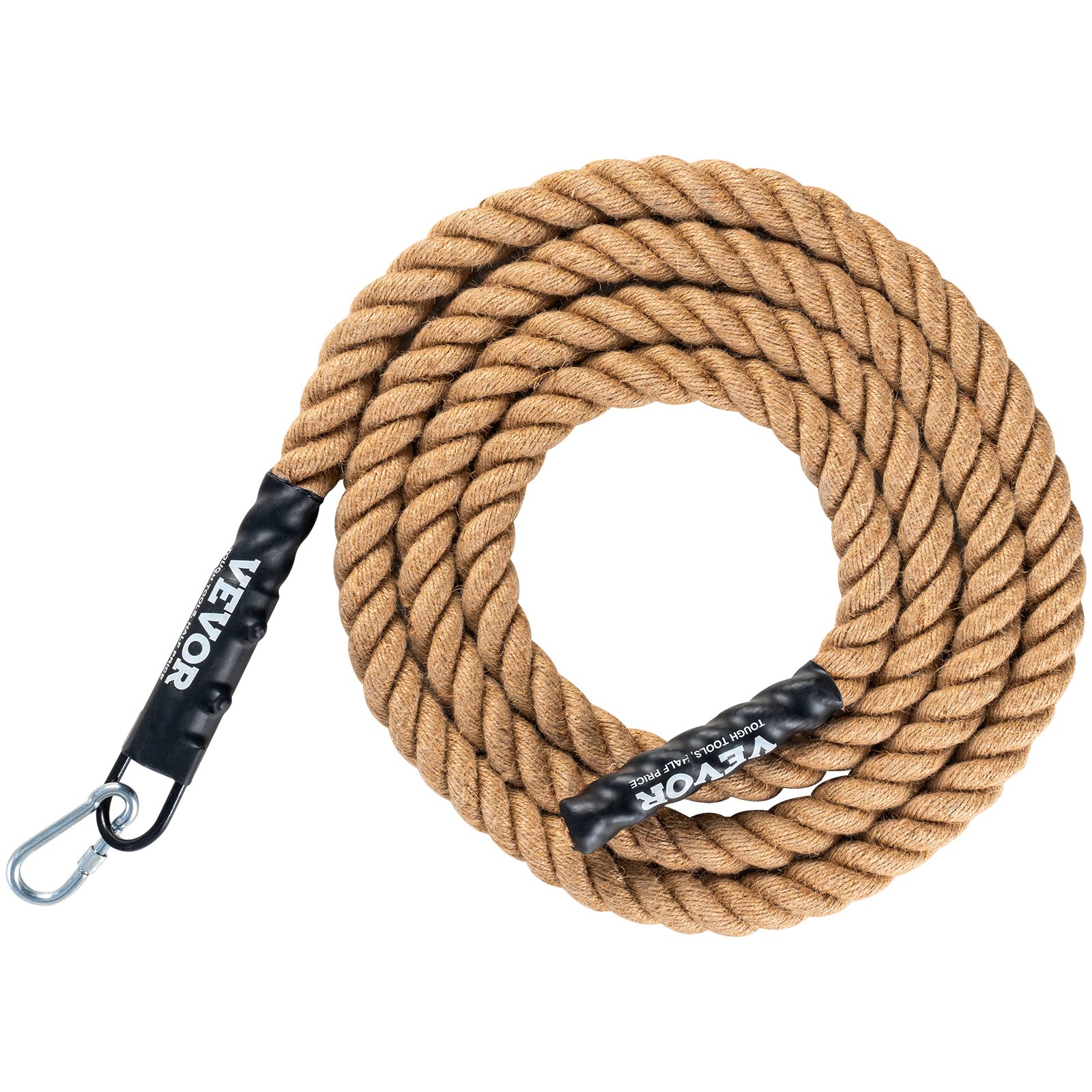 VEVOR 10FT-100FT Gym Climbing Rope Fitness Strength Training Rope Home Exercise