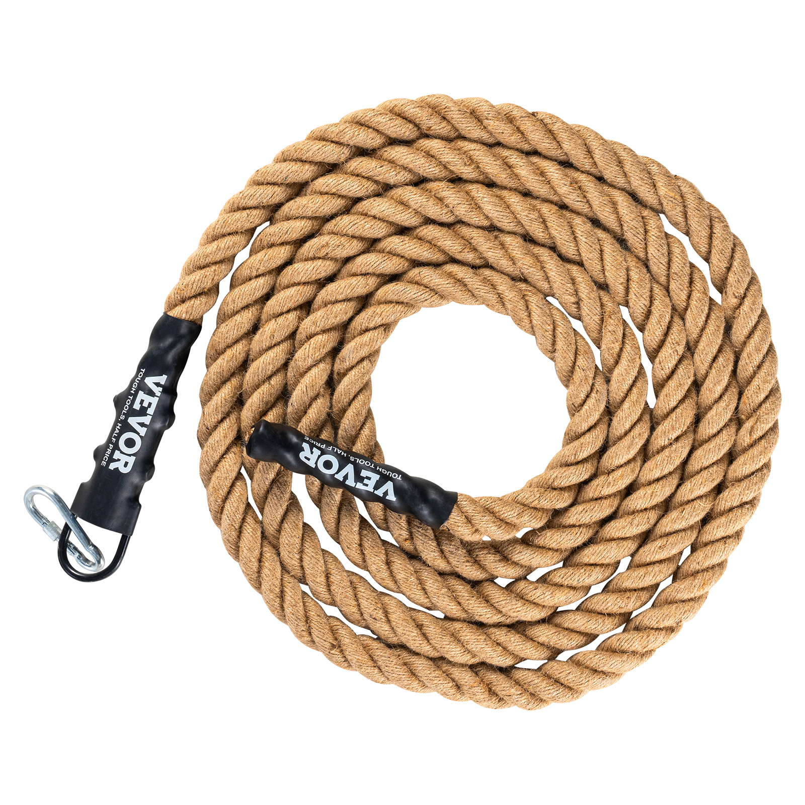 VEVOR 10FT-100FT Gym Climbing Rope Fitness Strength Training Rope Home Exercise