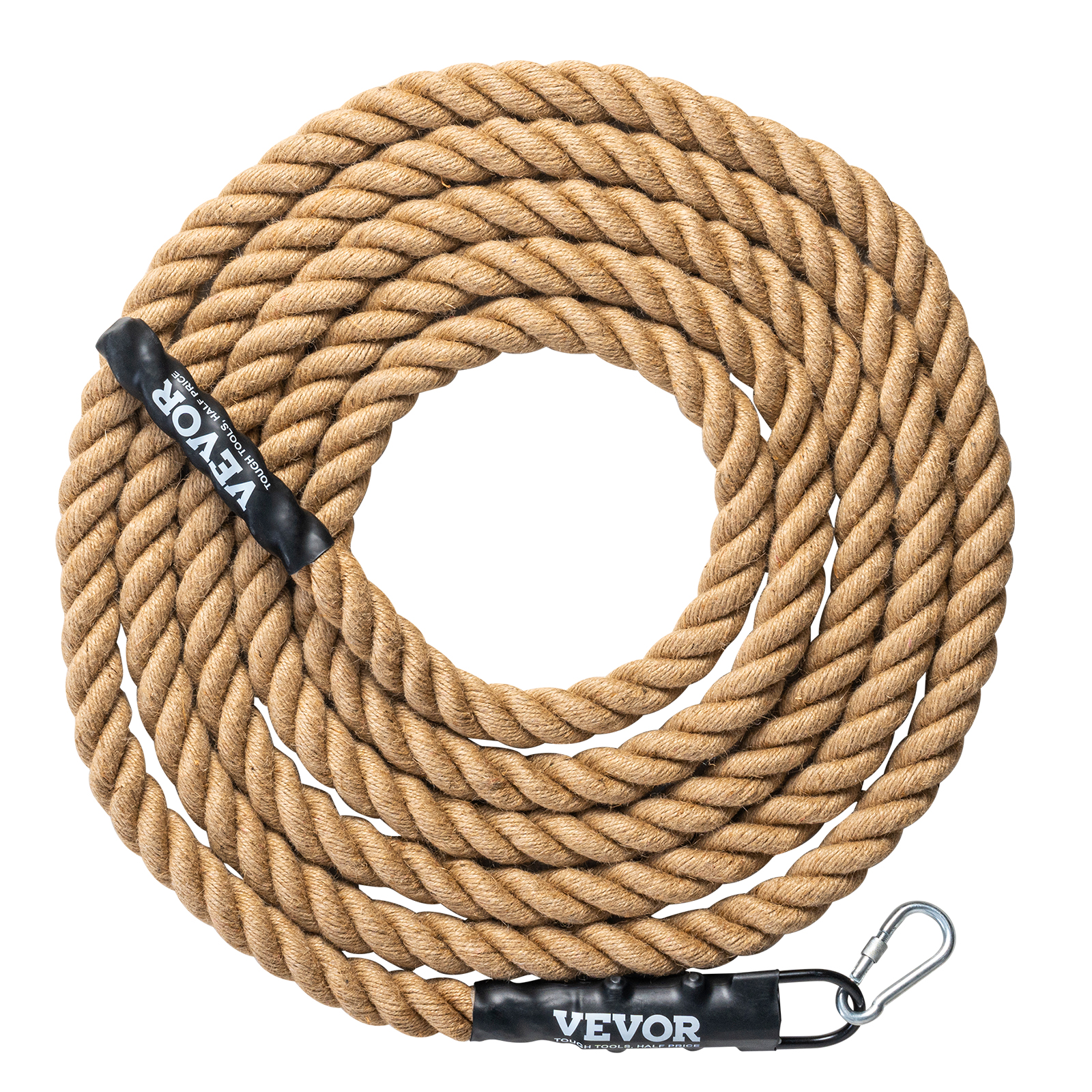 VEVOR 10FT-100FT Gym Climbing Rope Fitness Strength Training Rope Home Exercise