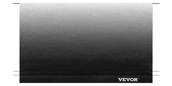 VEVOR RV Awning 20 ft, Awning Replacement Fabric 19 ft 2 in, Premium Grade Waterproof Vinyl, Universal Outdoor Canopy RV Replacement Fabric for Camper, Trailer,and Motor Home Awnings, Charcoal Fade