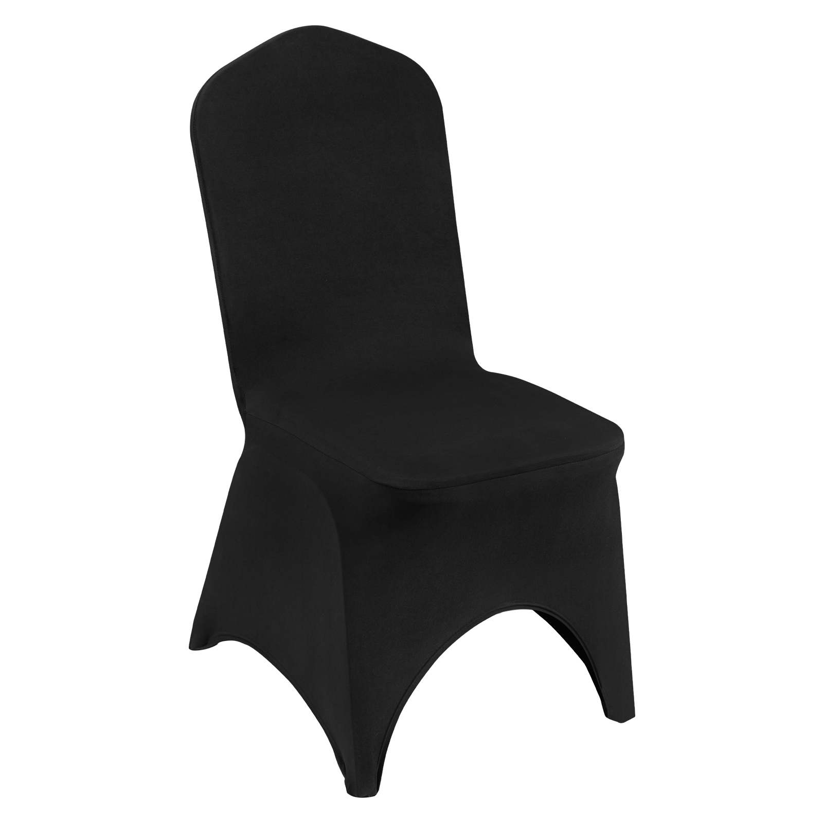 100/50 White/Black Cover Spandex Chair Cover Wedding Banquet Party Folding