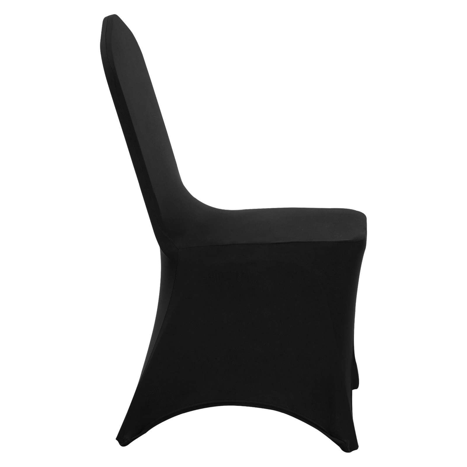 100/50 White/Black Cover Spandex Chair Cover Wedding Banquet Party Folding