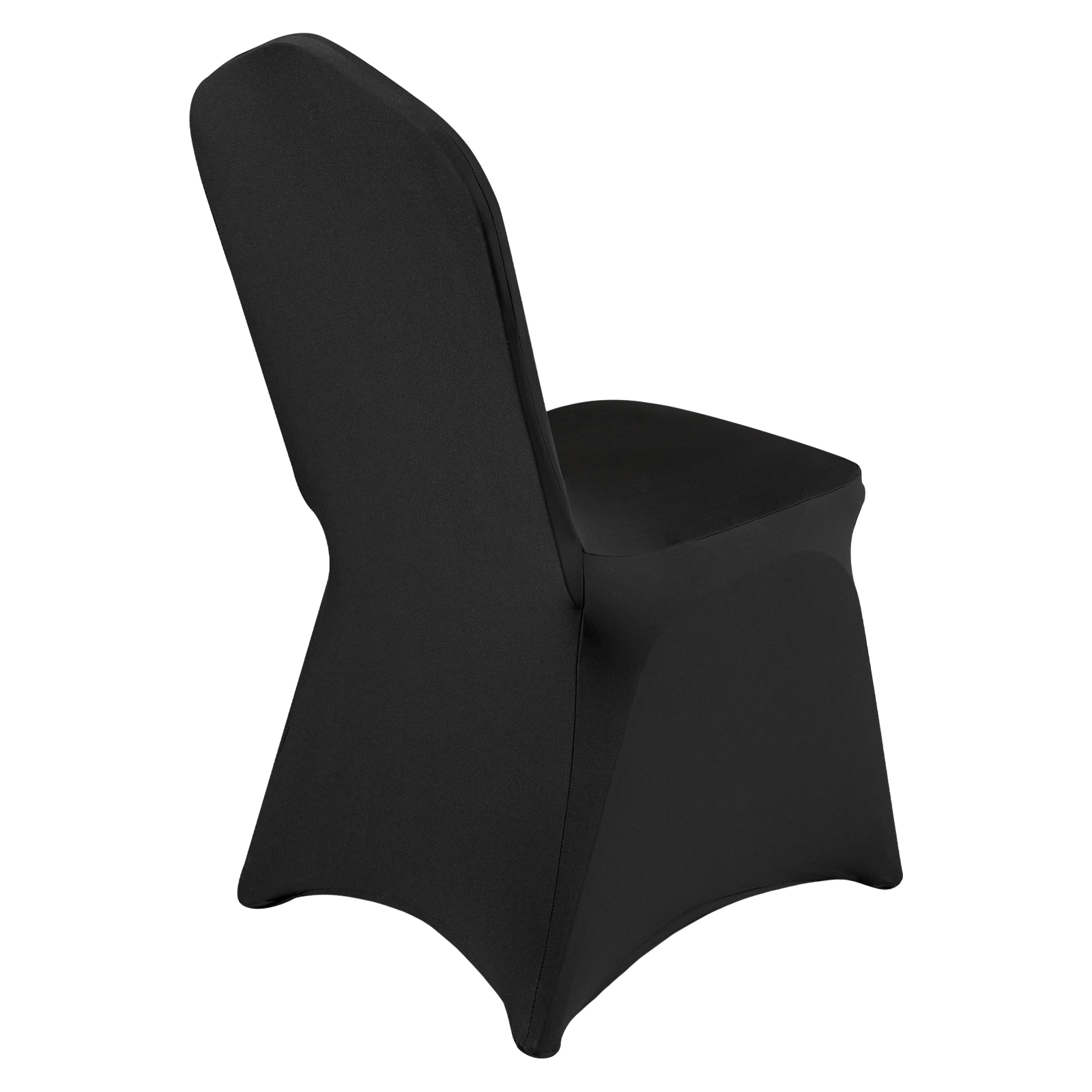 100/50 White/Black Cover Spandex Chair Cover Wedding Banquet Party Folding