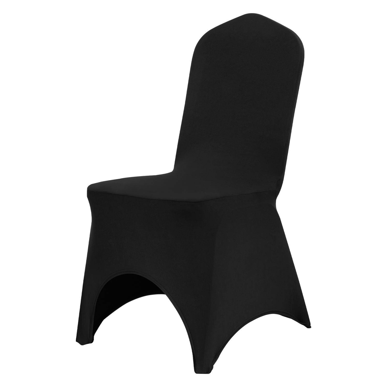 100/50 White/Black Cover Spandex Chair Cover Wedding Banquet Party Folding