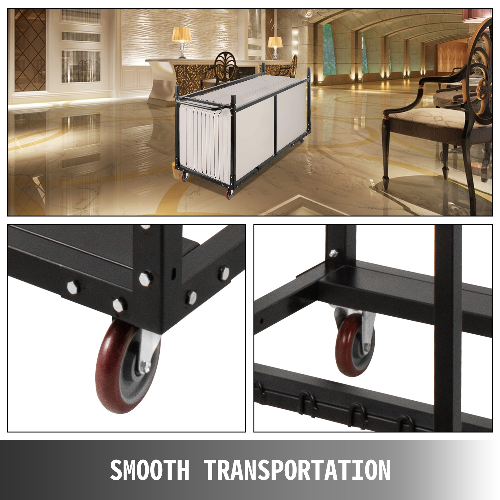 Chair Cart Table Dolly Folding Table Cart Table Rack Folding Table Storage Rack