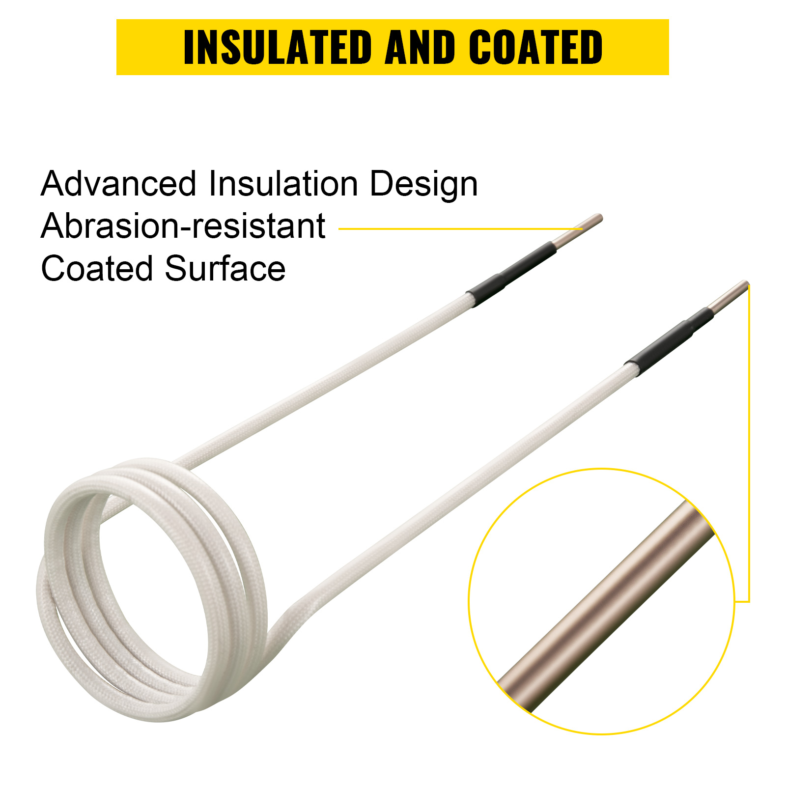 Advancent 1 Uds. Kit de cuerda de alambre de acero para interiores