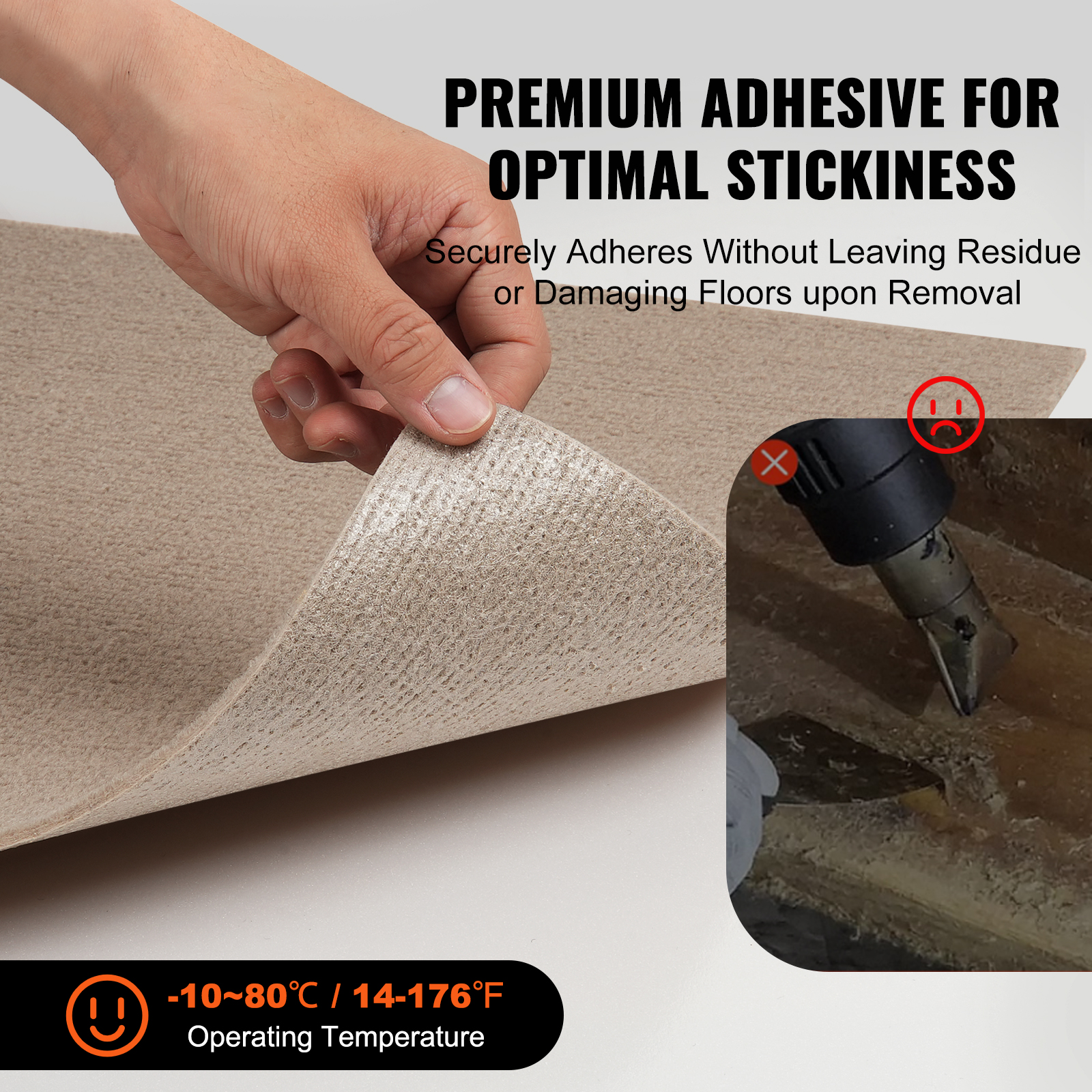 Peel and Stick Carpet Tile Self Adhesive Floor 12/16/20/24pcs 20x20 24x24" - Picture 31 of 86