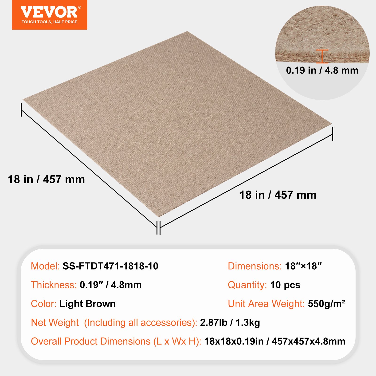 Peel and Stick Carpet Tile Self Adhesive Floor 12/16/20/24pcs 20x20 24x24" - Picture 33 of 86