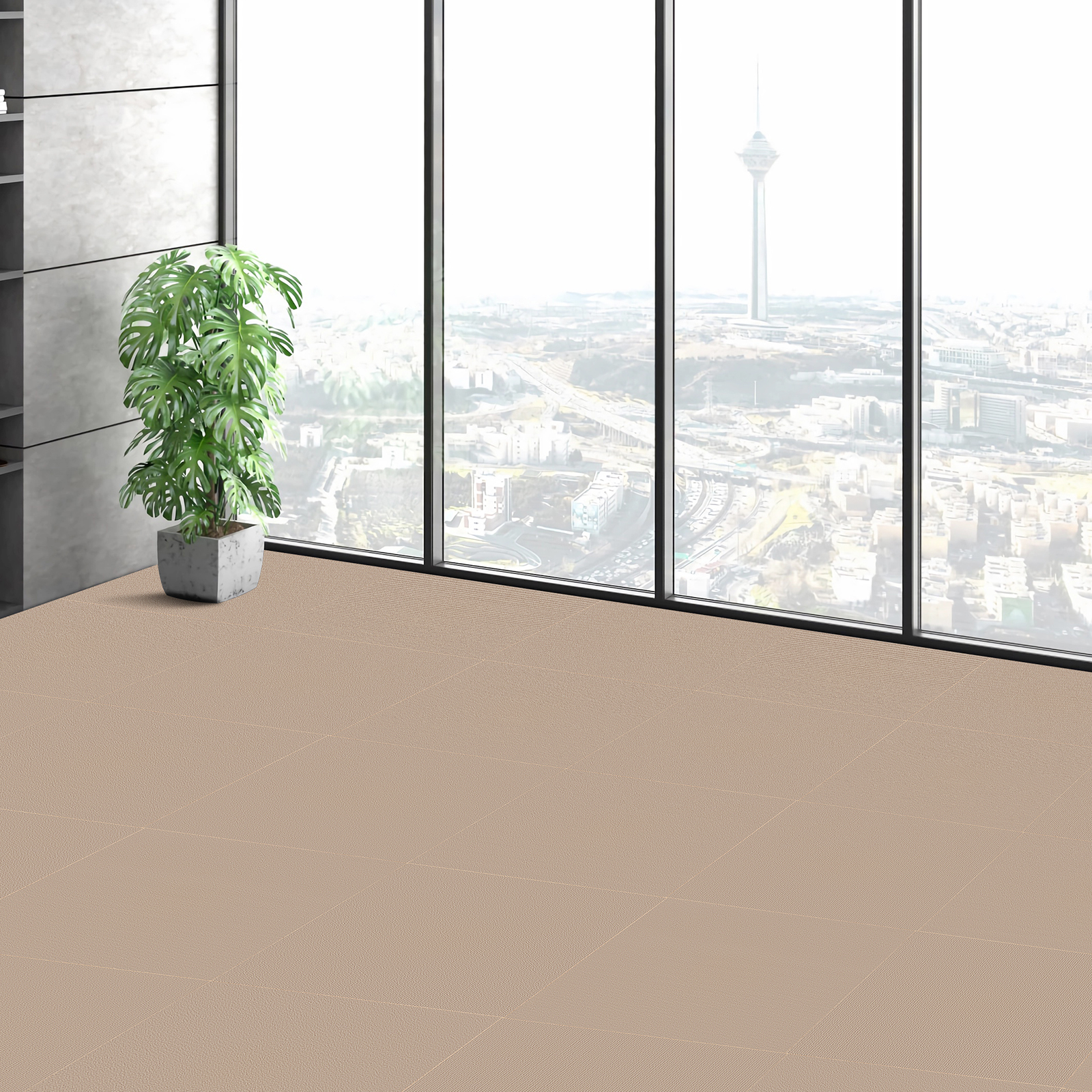 Peel and Stick Carpet Tile Self Adhesive Floor 12/16/20/24pcs 20x20 24x24" - Picture 34 of 86