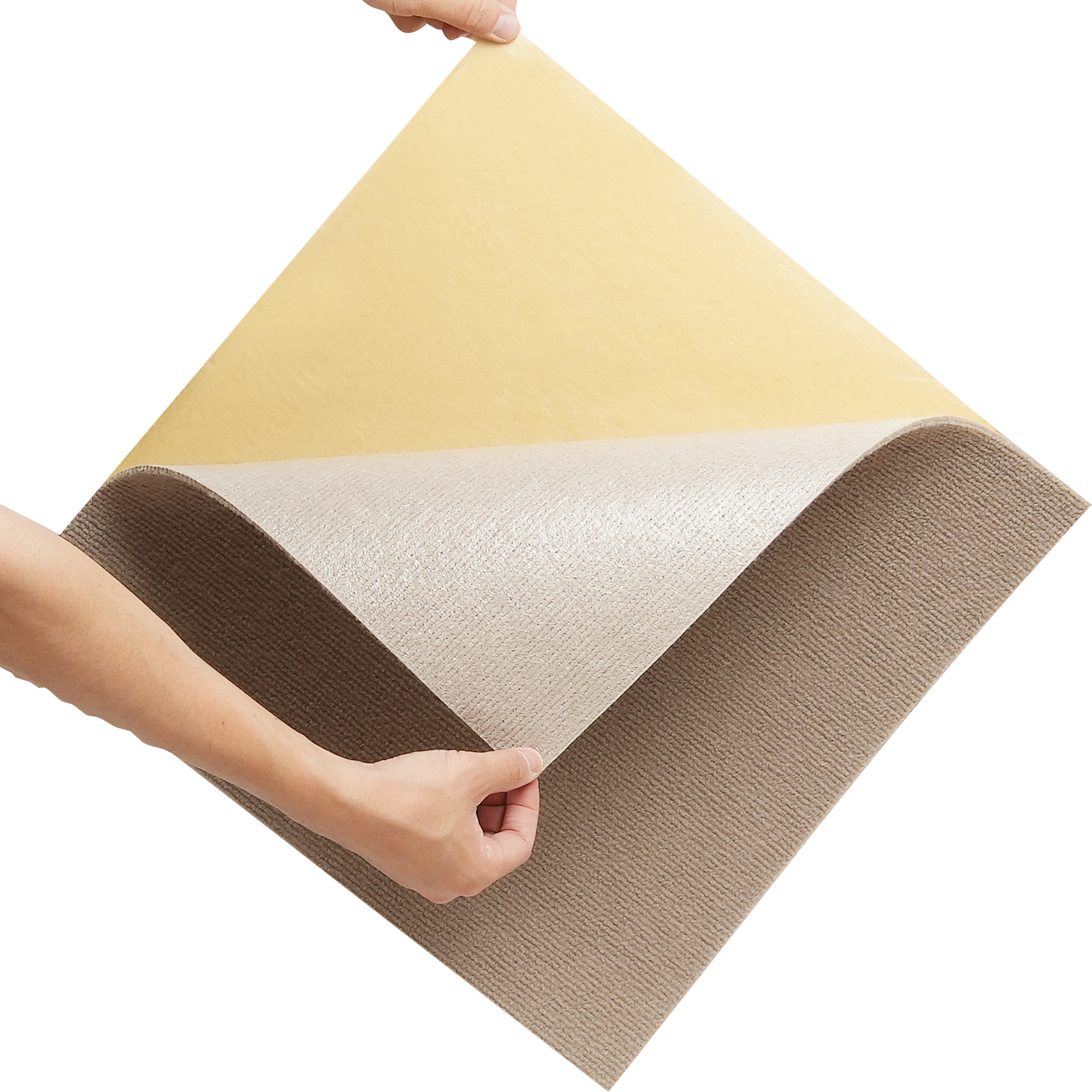 Peel and Stick Carpet Tile Self Adhesive Floor 12/16/20/24pcs 20x20 24x24" - Picture 37 of 86
