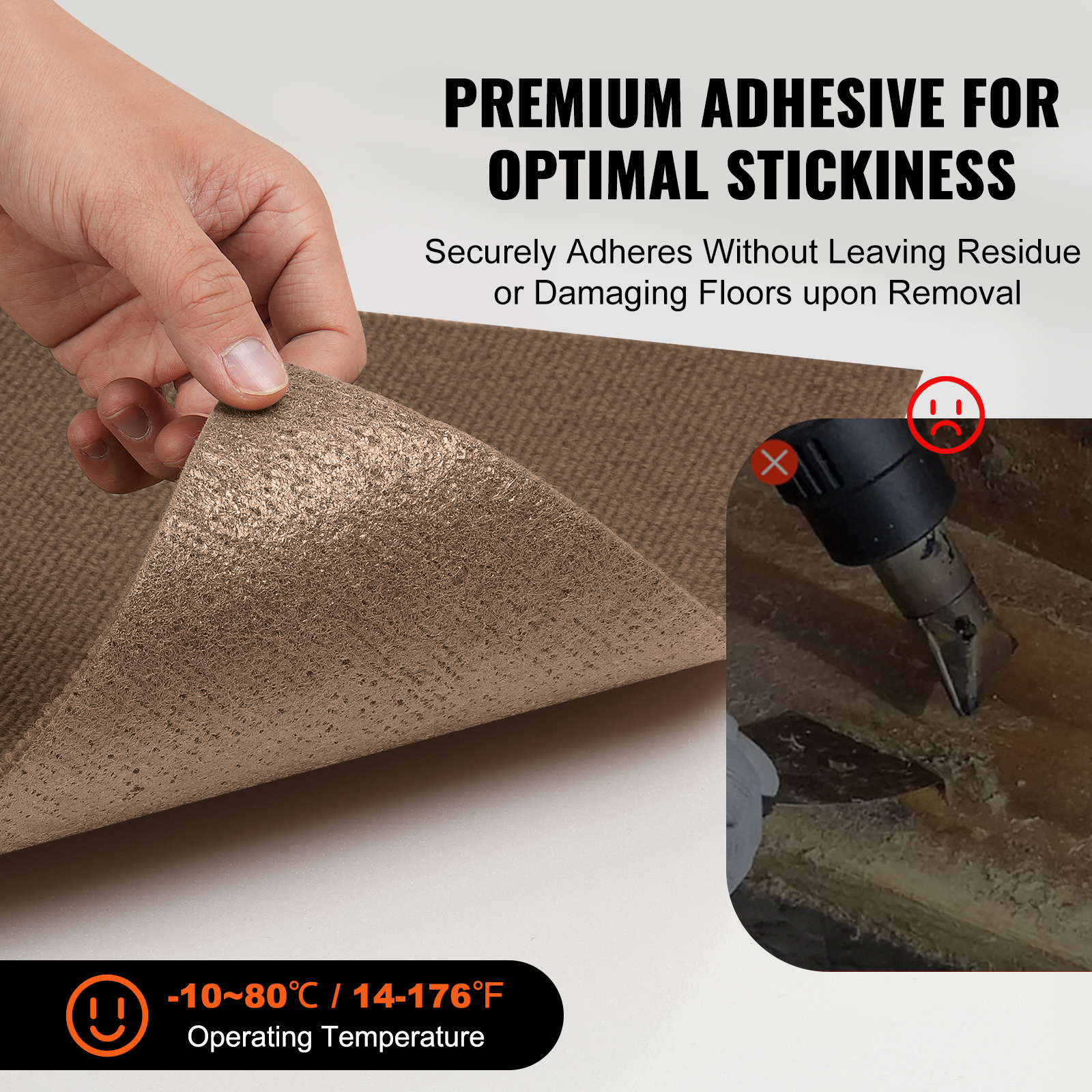 Peel and Stick Carpet Tile Self Adhesive Floor 12/16/20/24pcs 20x20 24x24" - Picture 43 of 86