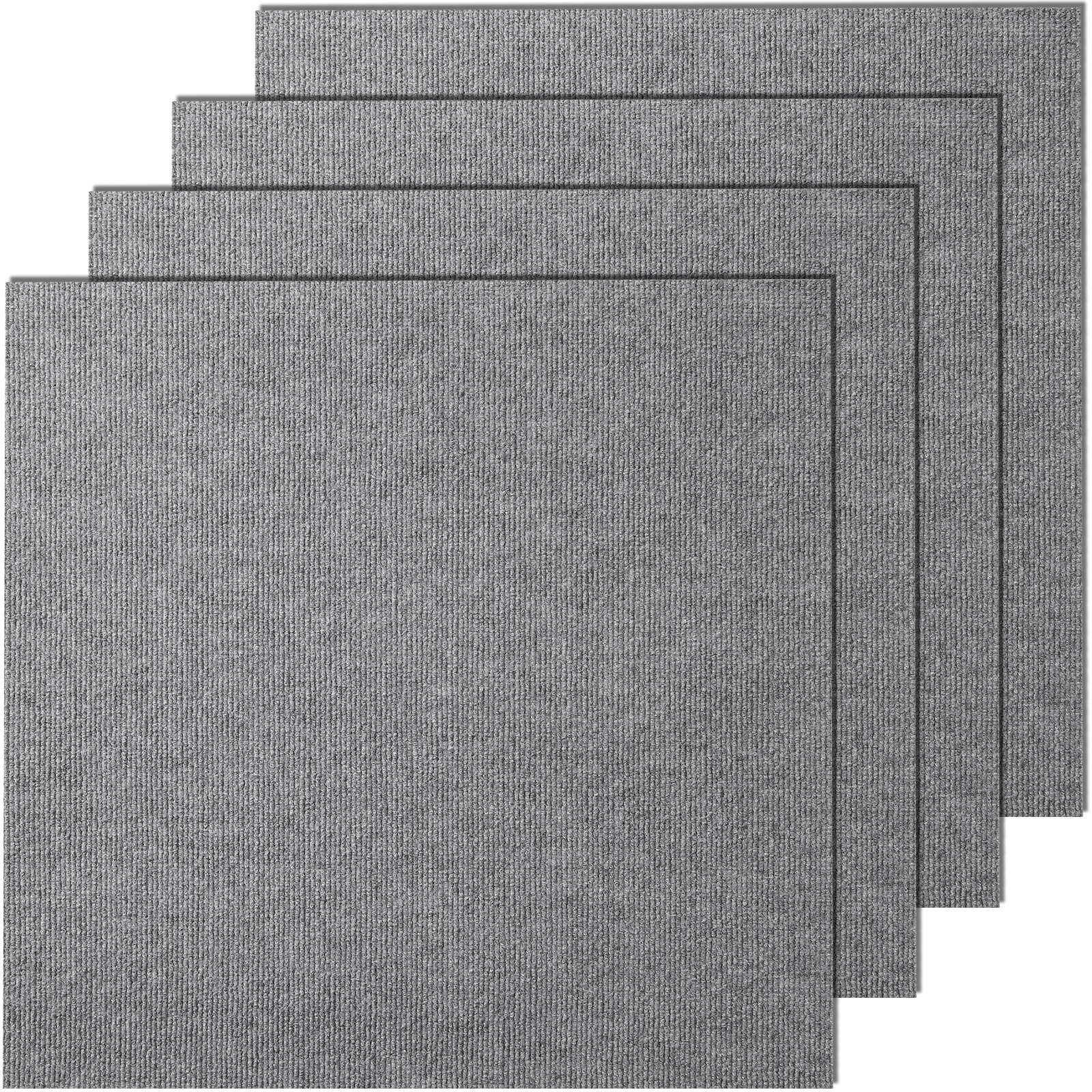Peel and Stick Carpet Tile Self Adhesive Floor 12/16/20/24pcs 20x20 24x24" - Picture 51 of 86