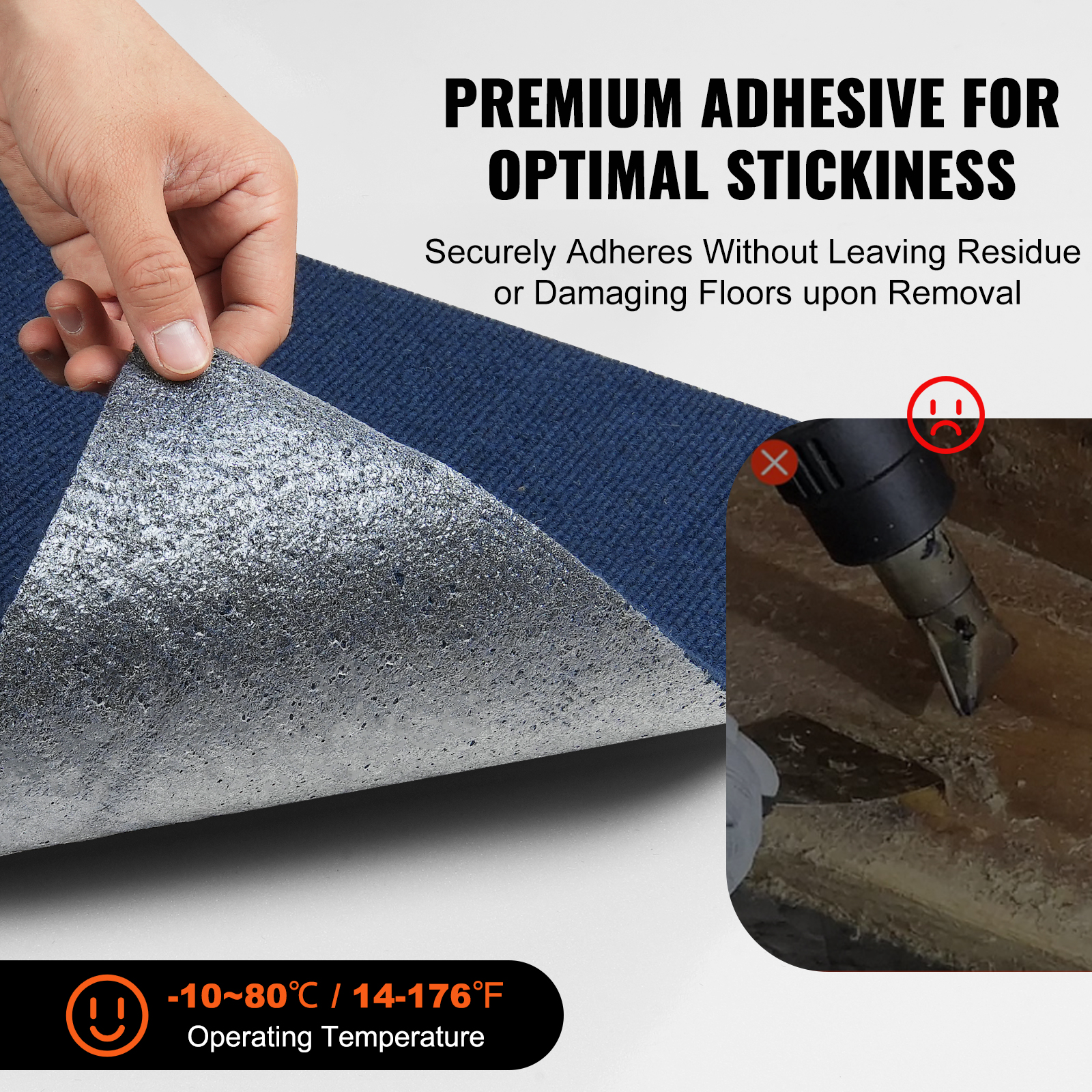 Peel and Stick Carpet Tile Self Adhesive Floor 12/16/20/24pcs 20x20 24x24" - Picture 67 of 86