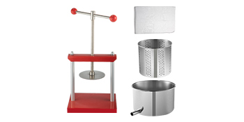 VEVOR Fruit Wine Press, 0.9Gal/3.5L Grape Press for Wine Making, Wine ...