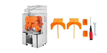 VEVOR Presse-Agrumes Commerical en Acier Inoxydable, Extracteur de jus  électrique 120W, Machine à centrifuger Presser efficacement Le jus d'orange  : : Cuisine et Maison